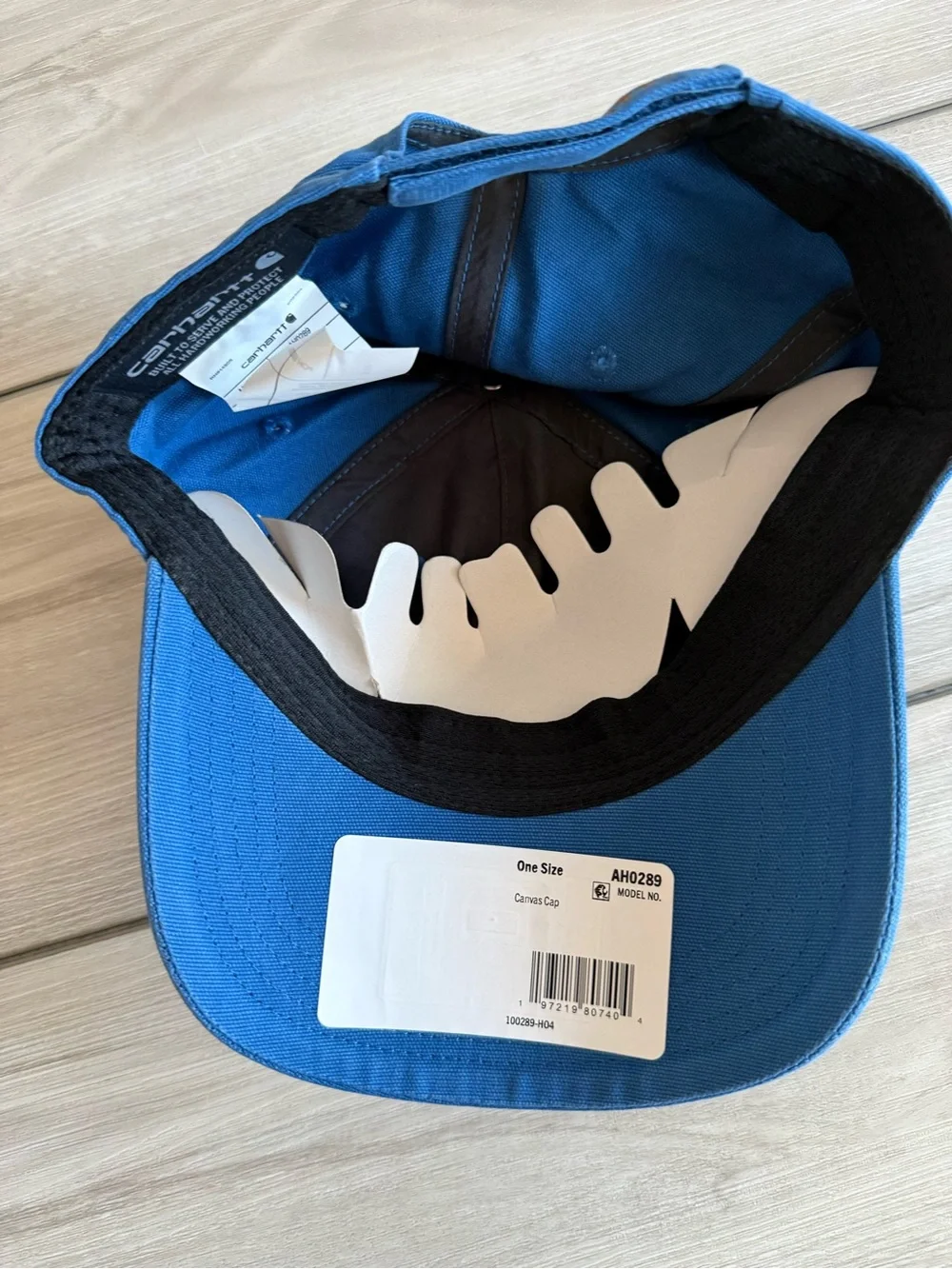 Carhartt Canvas (AH0289) Cap Royal Blue OS NWT IN PACKAGE